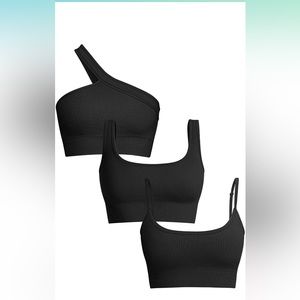 3 piece trendy sports bras